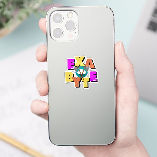 Exabyte Data Measurement Unit Sticker (Phone)