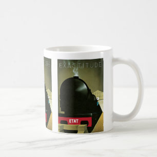 Exactitude Railway Poster Coffee Mug
