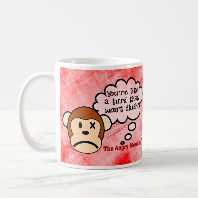 Exactly what will it take to make you go away coffee mug (Left)