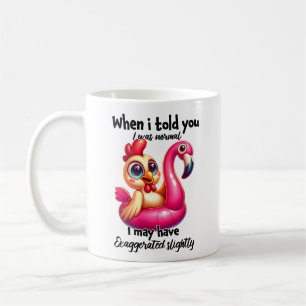 Exaggerated Normal Chicken-Flamingo Mug