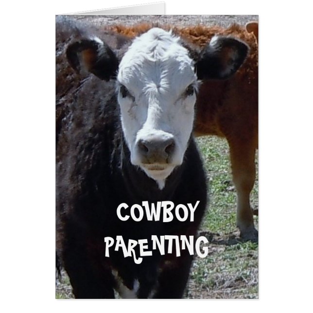 Exaggerated Story About Birth - Cowboy Parenting (Front)