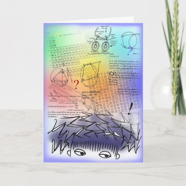 Exam Time!! Card (C20) (Front)