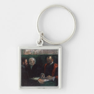 Examination at the Faculty of Medicine, 1901 Keychain
