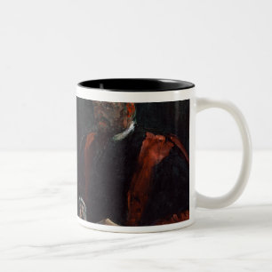 Examination at the Faculty of Medicine, 1901 Two-Tone Coffee Mug