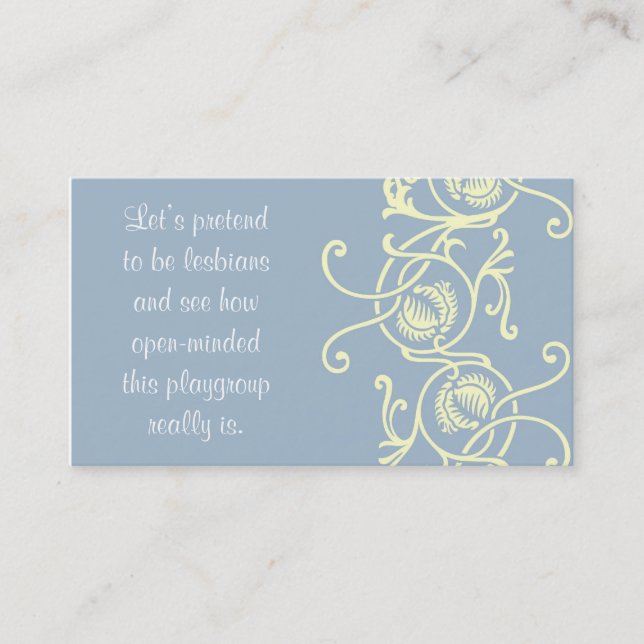 Examinez leurs cartes de maman de tolérance (Devant)