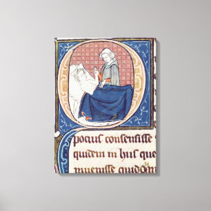 Examining a Patient Canvas Print