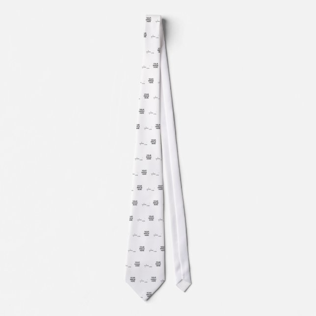 Example following on Twitter Add Image & Text Tie (Front)