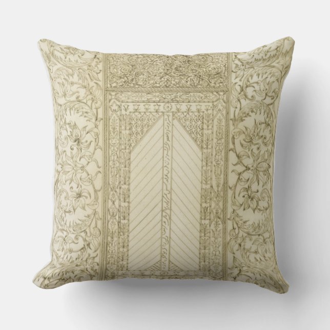 Example of a Turkish Chimney, from 'Art and Indust Throw Pillow (Front)
