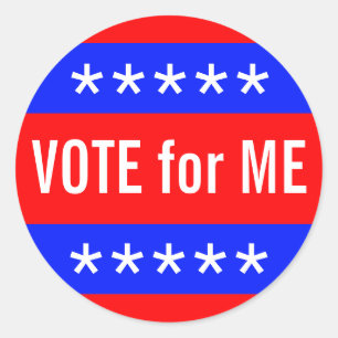 EXAMPLE: ONLY COLOR fire red + your text Classic Round Sticker