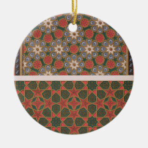 Examples of ceiling decorations, from 'Arab Art as Ceramic Ornament