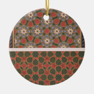 Examples of ceiling decorations, from 'Arab Art as Ceramic Ornament
