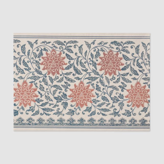 Examples of Chinese Ornament Pl. 41 by Owen Jones Tissue Paper (Front)