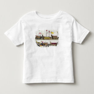 Examples of Chinese ships, illustration from 'Le C Toddler T-shirt