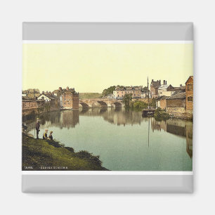 Exbridge, Exeter, England classic Photochrom Magnet