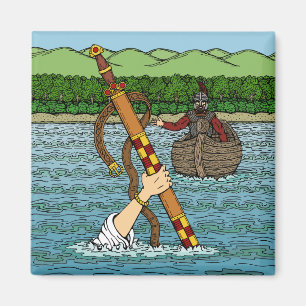 Excalibur and Arthur Magnet