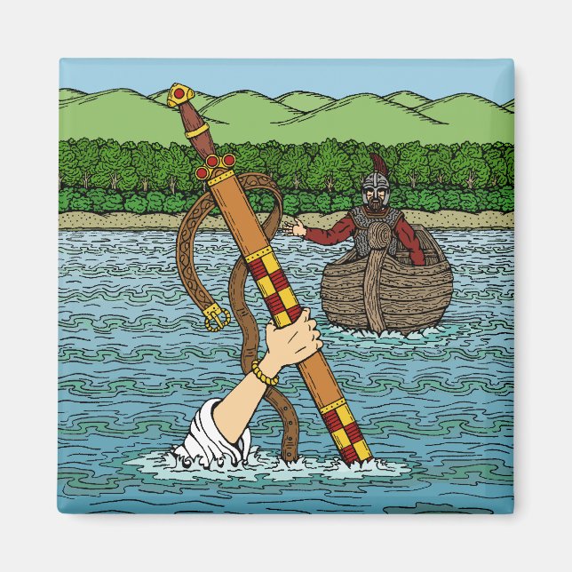 Excalibur and Arthur Magnet (Front)