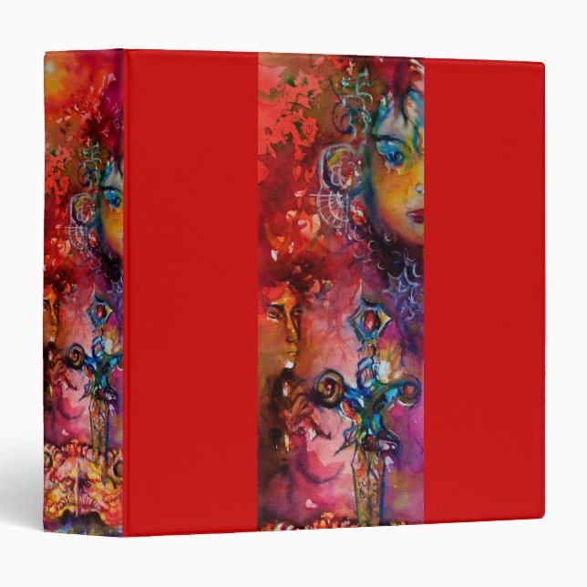 EXCALIBUR brown orange Binder (Front/Spine)