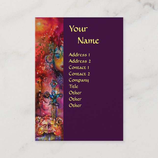 EXCALIBUR BUSINESS CARD (Front)