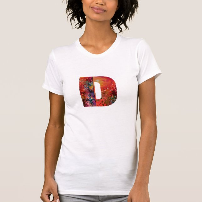 EXCALIBUR  D LETTER / FANTASY MONOGRAM T-Shirt (Front)