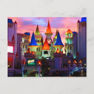 Excalibur Hotel #2 Carte postale