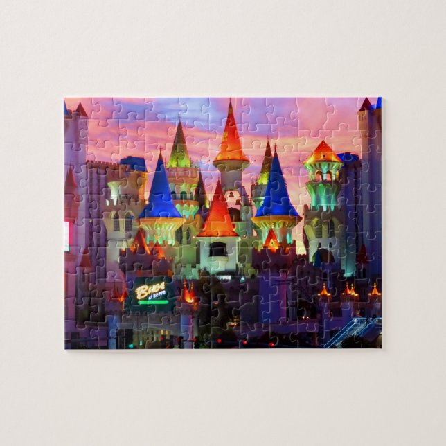 Excalibur Hotel #2 Jigsaw Puzzle (Horizontal)