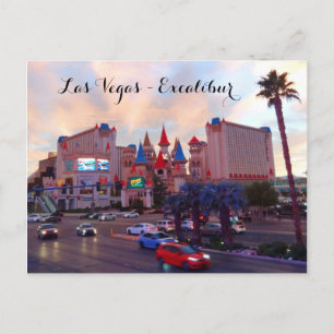 Excalibur Hotel #3 Carte postale