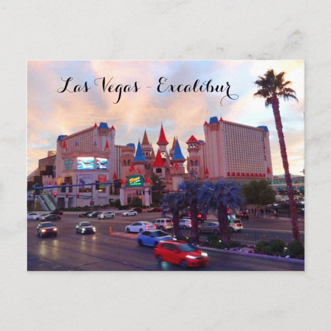 Excalibur Hotel #3 Carte postale (Devant)