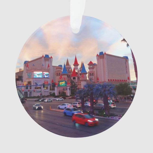 Excalibur Hotel #3 Ornament (Front)