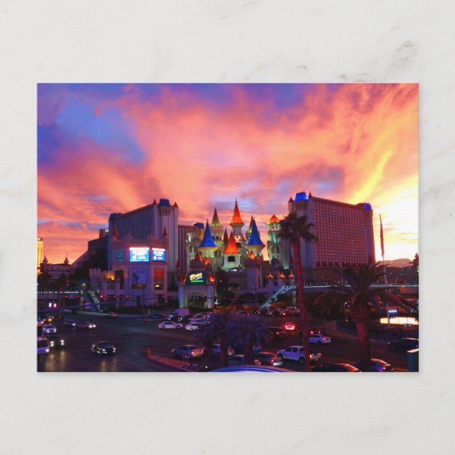 Excalibur Hotel #4-1 Postcard (Front)