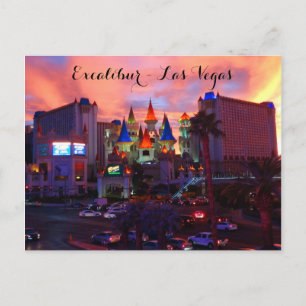 Excalibur Hotel #4-3 Carte postale
