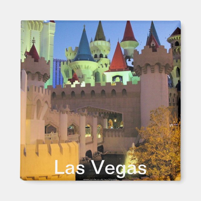 Excalibur Las Vegas magnet (Front)