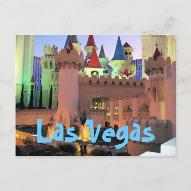 Excalibur Las Vegas Postcard (Front)