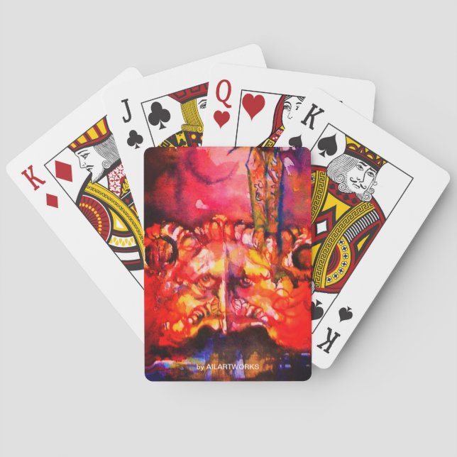 EXCALIBUR / Magic and Mystery Playing Cards (Back)