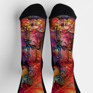 EXCALIBUR / Magic Sword Arthurian Legend Socks
