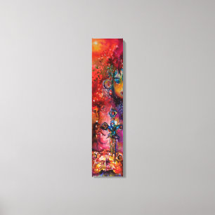 EXCALIBUR Magic Sword Fantasy Watercolor Canvas Print