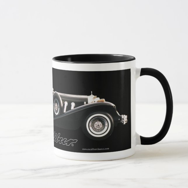 Excalibur Series IV Black Phaeton ringer Mug (Right)