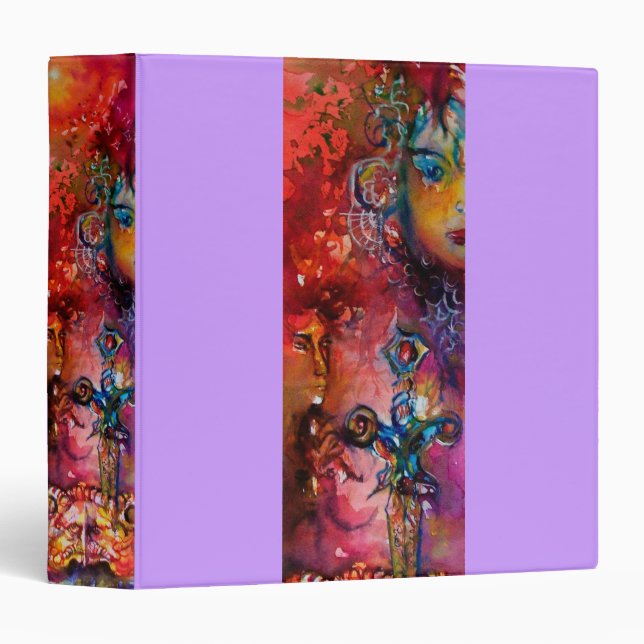 EXCALIBUR violet Binder (Front/Spine)