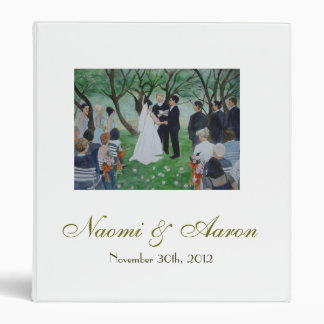 Excanging vows - binder