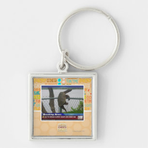 Excaping Turtle Keychain