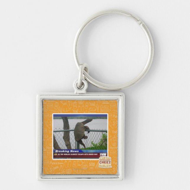Excaping Turtle Keychain (Front)