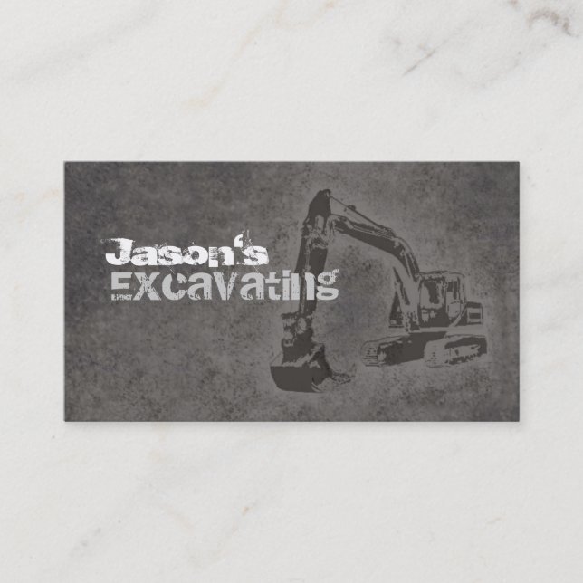 Excavation des Cartes de visite (Devant)