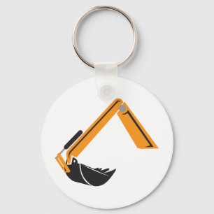 Excavator Arm Keychain