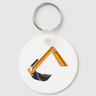 EXCAVATOR ARM KEYCHAIN