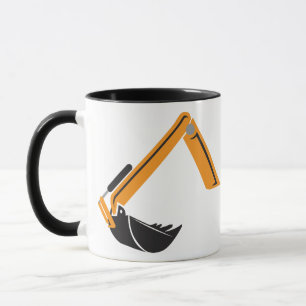 Excavator Arm Mug