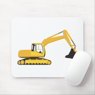 Excavator Construction Truck Mouse Pad