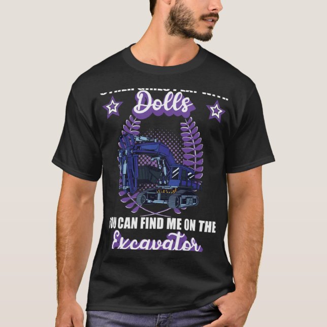 Excavator excavator driver vehicles construction s T-Shirt (Front)