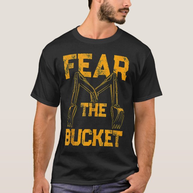 Excavator Operator For Excavator Driver Backhoe Op T-Shirt (Front)