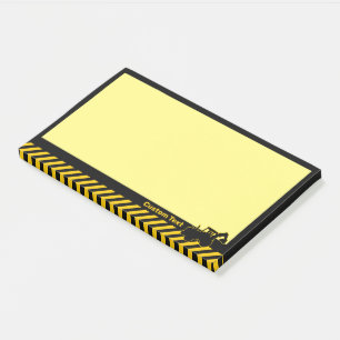 Excavator Post-it Notes