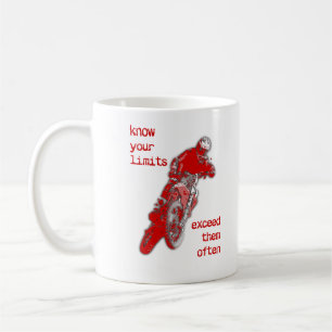Exceed Your Limits Dirt Bike Motocross Mug