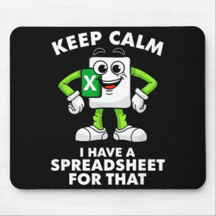 Excel Coworker Employee Farewell Goodbye Birthday Mouse Pad